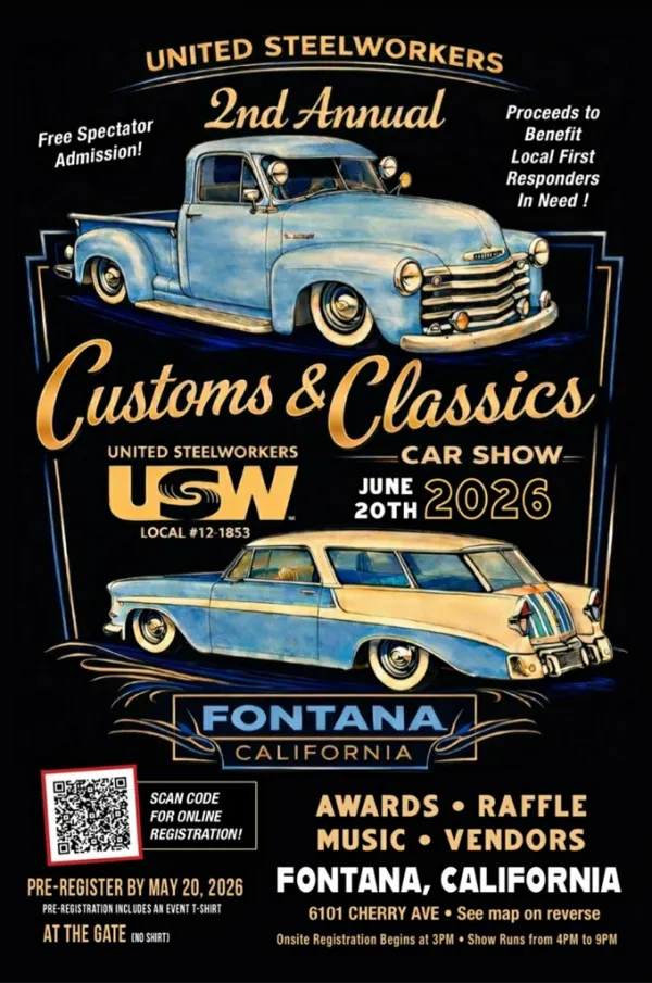 USW Local 12-1853 Car Show