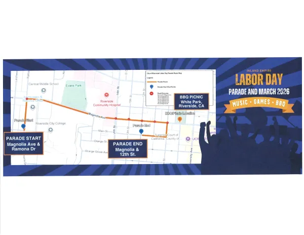 Labor Day Map 2026